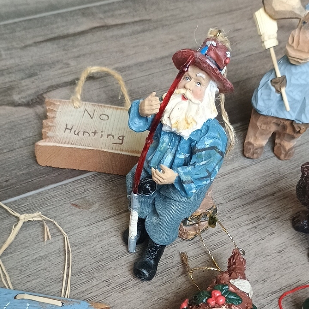 Rustic Holiday Ornament Set - Multicolor - Picture 10 of 15